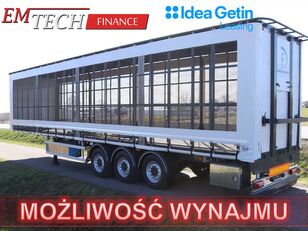 جديدة العربات نصف المقطورة شاحنة نقل الطيور EMTECH Naczepa do przewozu drobiu 3 osiowa