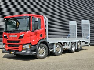 جديدة شاحنة نقل السيارات Scania P370 / 8x2*6 / OPRIJ WAGEN / MACHINE TRANSPORT / NIEUW!