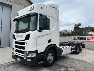 الشاسيه Scania R 450 Highland, anno 2018, km 610K, Retarder, Clima, passo 4.750