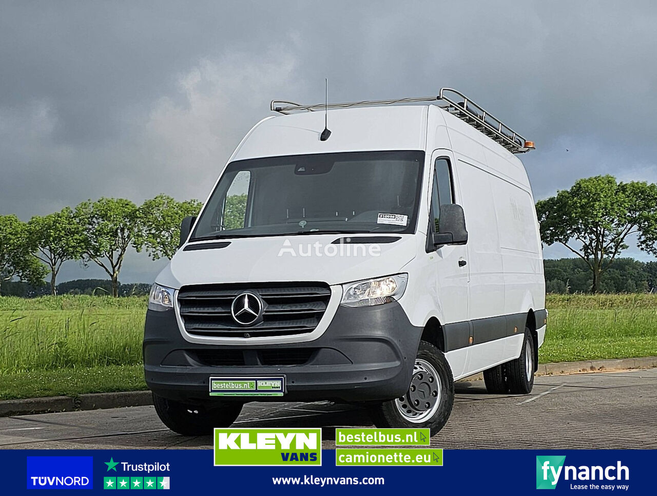 سيارة نقل بضائع صغيرة Mercedes-Benz SPRINTER 516 l3h2 dubbellucht ac!