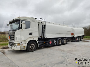 شاحنة نقل الوقود Scania R 480 + مقطورة صهريجية لنقل الوقود