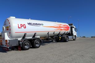 جديد عربة الصهريج لنقل الغاز Micansan NEW TECHNOLOGY 57 M3 LPG TRANSPORT TANK SEMITRAILER