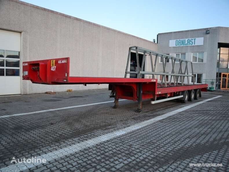 العربات نصف المقطورة شاحنة نقل المواد الزجاجية Kel-Berg paneeliveok
