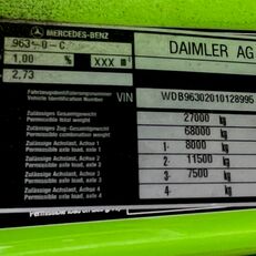 كابينة Daimler-Benz MERCEDES-BENZ,DAIMLER Actros MP4 2551 (01.12-) لـ السيارات القاطرة Mercedes-Benz Actros MP4 Antos Arocs (2012-)