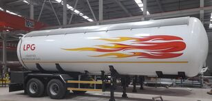 جديد عربة الصهريج لنقل الغاز Harsan 2024 Model 57 m3 (27 Tons) Capacity LPG Transport Tanks