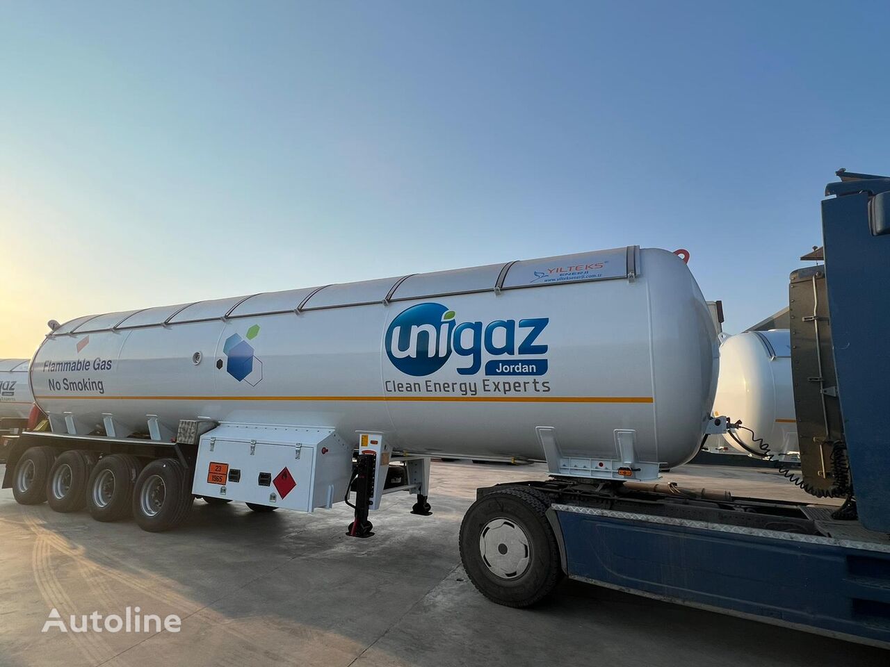 جديد عربة الصهريج لنقل الغاز Yılteks 65 LPG SEMI-TRAILER 4 AXLES