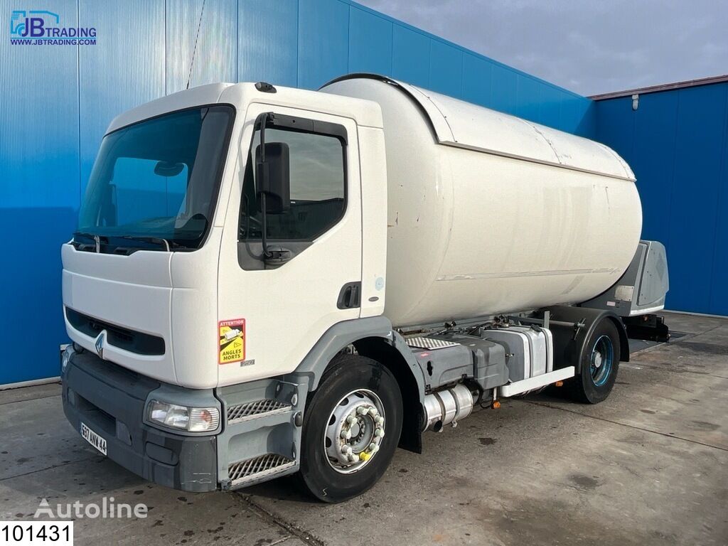 شاحنة الصهريج Renault Premium 250 19050 Liter, LPG GPL, Gastank, Steel suspension