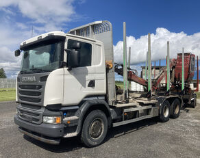 شاحنة نقل الأخشاب Scania R450