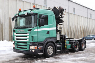 شاحنة نقل الأخشاب Scania R480 E5 Kran Loglift F265ZT95 Retarder 6x4