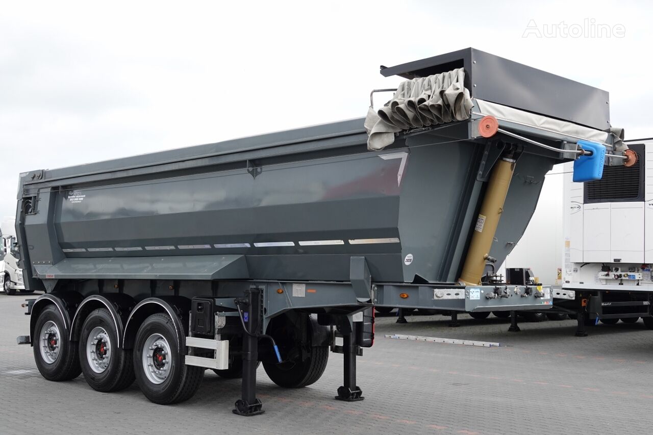 العربات نصف المقطورة شاحنة قلابة Schmitz Cargobull OZGUL WYWROTKA 26 m3 / STALOWA / HP / RYNNA / OPONY 100% / HYDRO