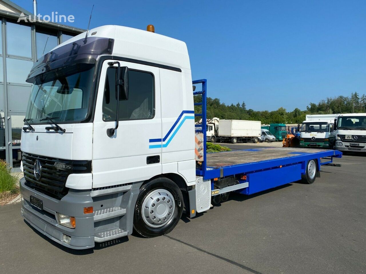 سحب شاحنة Mercedes-Benz Actros 1831 4x2 hydr Seilwinde, 462500 km