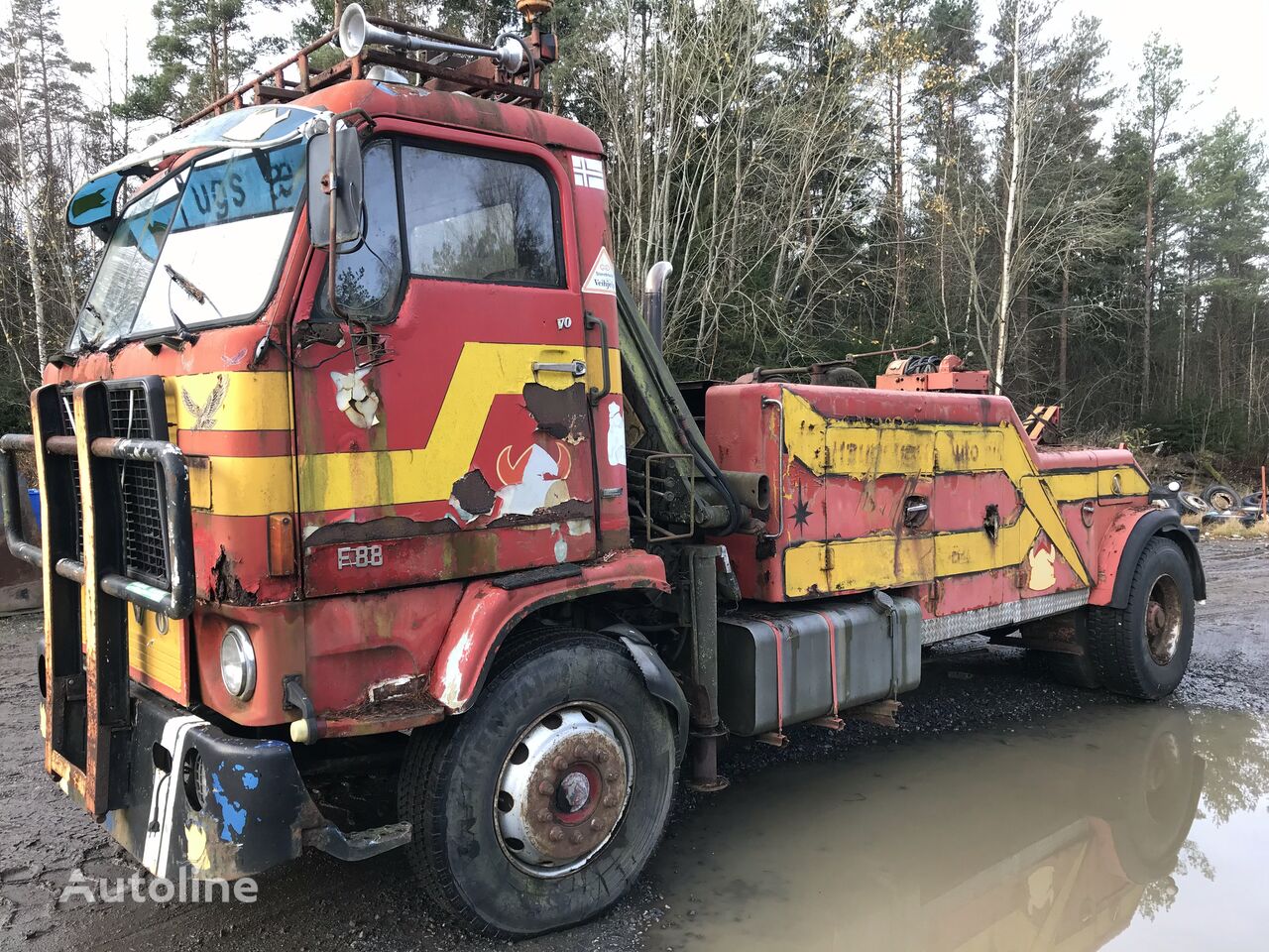 سحب شاحنة Volvo F88