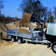 العربات المقطورة شاحنة قلابة Ifor Williams TT126