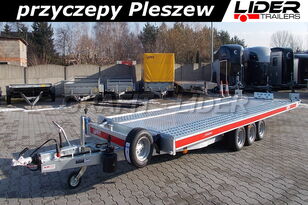 جديد العربات المقطورة عربة مقطورة مسطحة TEMARED TM-146 przyczepa 580x207cm, laweta płaska, uchylna, kiprowana