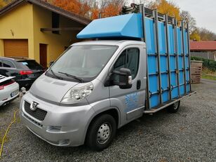 شاحنة نقل المواد الزجاجية PEUGEOT boxer 3,0 hdi 115 kw glass/ Fenster  transporter